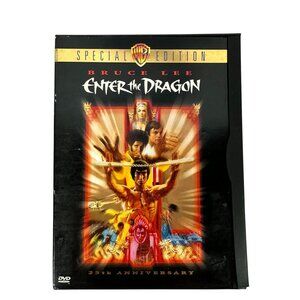 Enter The Dragon DVD Special Edition Bruce Lee Warner Bros 25th Anniversary 1998